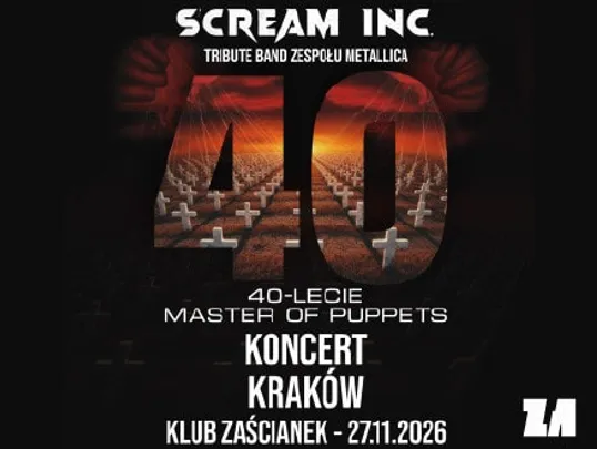 40-lecie “Master of Puppets” - SCREAM Inc.