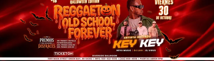 Reggaeton Forever Old school con Key Key en Green Bay