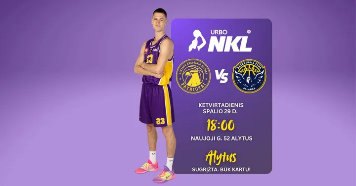 URBO-NKL: Alytaus ''Patriotai'' - Palangos ''Palanga''