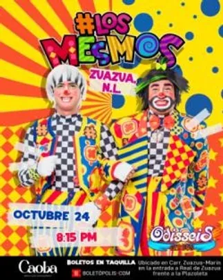 ODISSEIS CIRCUS PRESENTA LOS MESMOS - SÁBADO 8:15