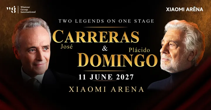 Opera Legends Plácido Domingo and José Carreras