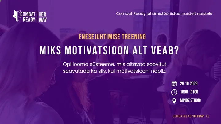 Combat Ready | Her Way treening - Distsipliin=vabadus
