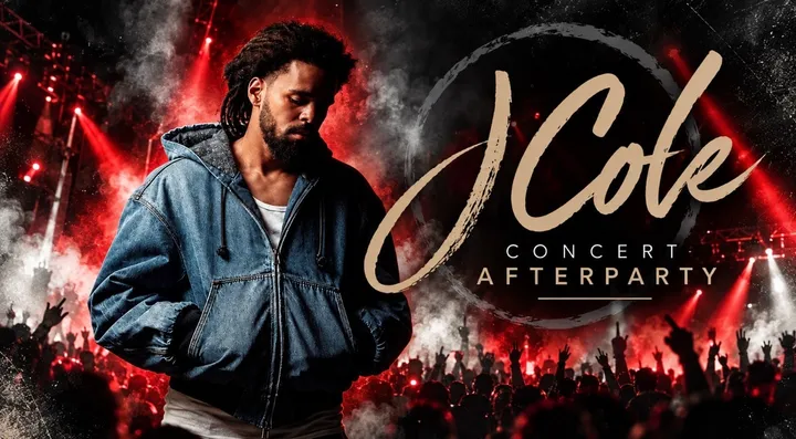 J Cole After Concert Party 28th October 2026 @YOURS