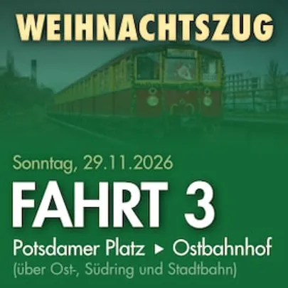 Fahrt 3 - von Potsdamer Platz nach Ostbahnhof