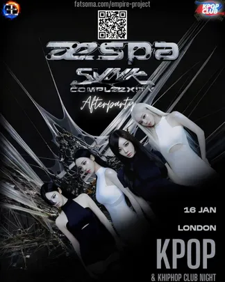 AESPA LONDON AFTERPARTY: KPop Club | KPop KHipHop EDM | Tickets from £5 | 16/1/27