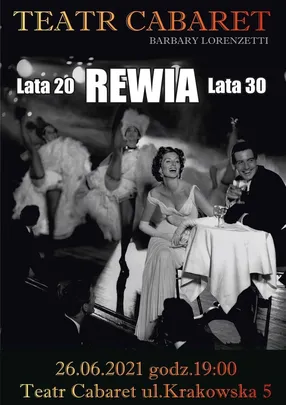 "LATA 20 LATA 30" spektakl wokalno-taneczny