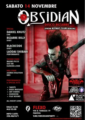OBSIDIAN - DISCO BIZARRE (FROM KITKATCLUB BERLIN)