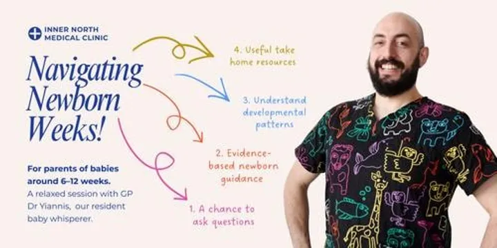 Navigating the Newborn Weeks (6-12) with Dr Yiannis