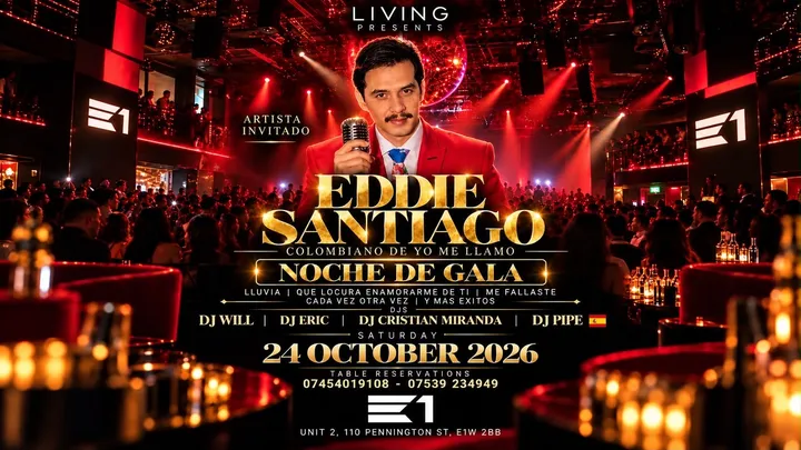 LIVING LONDON NOCHE DE GALA EDITION 🇨🇴@E1