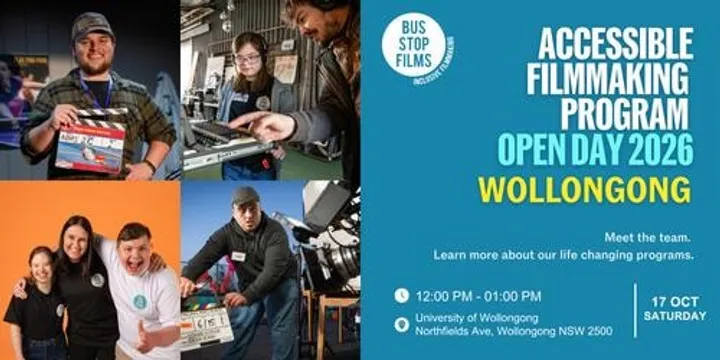 Bus Stop Films Open Day Wollongong