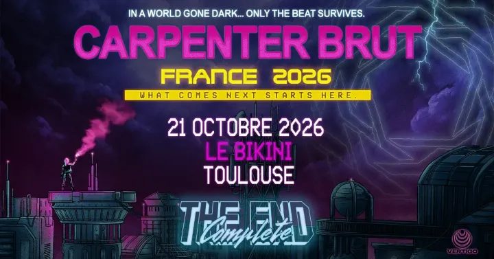 CARPENTER BRUT - Le Bikini