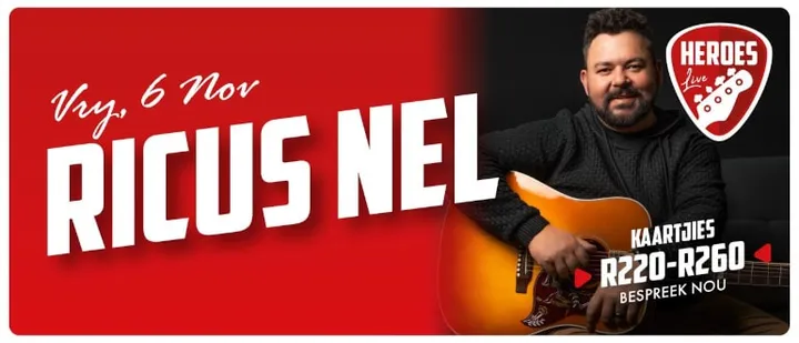 Ricus Nel | Heroes Live