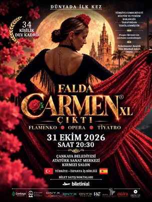 Falda CARMEN Çıktı XL Müzikali