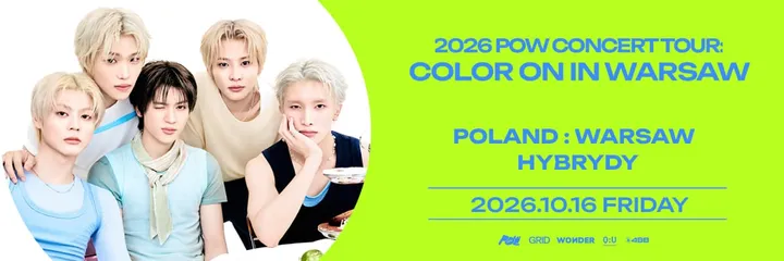 2026 POW CONCERT TOUR: COLOR ON IN WARSAW