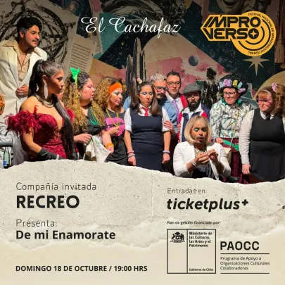 Festival de Impro - De mi enamórate - Domingo 18 octubre 19hrs