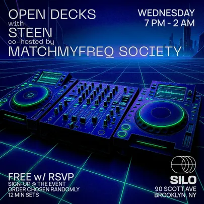 Open Decks with STEEN and MatchMyFreq Society