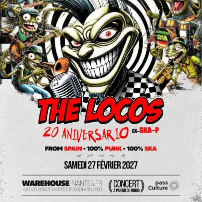 THE LOCOS (ex Ska-P) en concert à Nantes