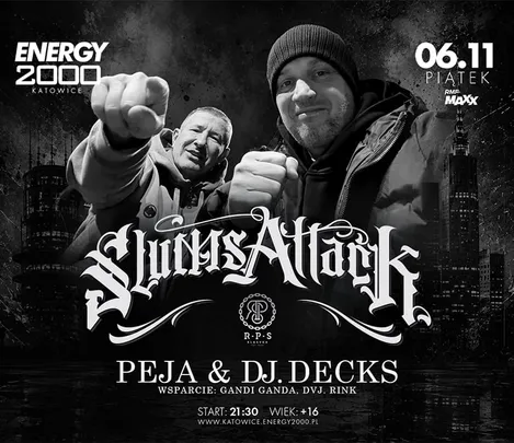 PEJA & DJ. DECKS ★ SLUMS ATTACK