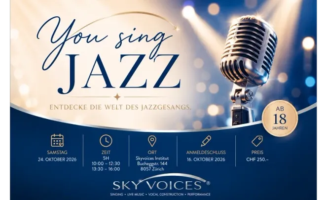 Gesangskurs: You Sing Jazz