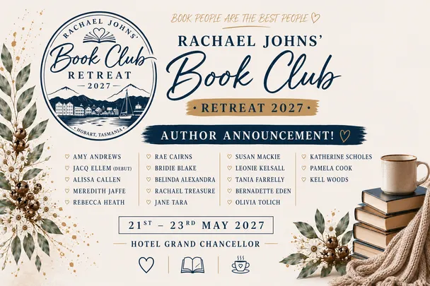 Reader Ticket Rachael Johns' Book Club Retreat 2027