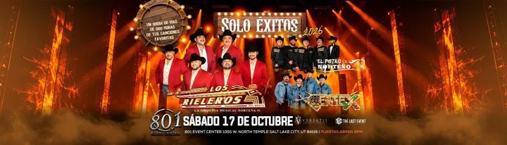 LOS RIELEROS DEL NORTE, EL POTRO NORTEÑO & MAS