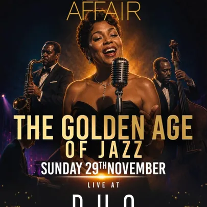 Jazz Affair Live Jazz Swing & Timeless Classics Sunday 29th November