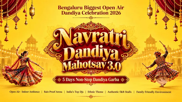 Open Air Dandiya Celebration 2026
