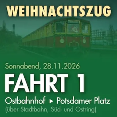 Fahrt 1 - von Ostbahnhof nach Potsdamer Platz