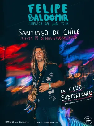 FELIPE BALDOMIR ★ JUEVES 19 NOVIEMBRE ★ Club Subterráneo