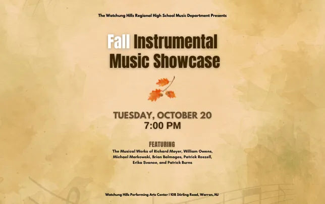 Fall Instrumental Concert 2026