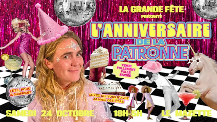 La Grande Fête Pour L'anniversaire De La Patronne