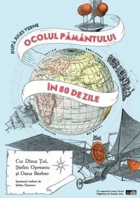 Ocolul pământului în 80 zile @Teatrul Infinit