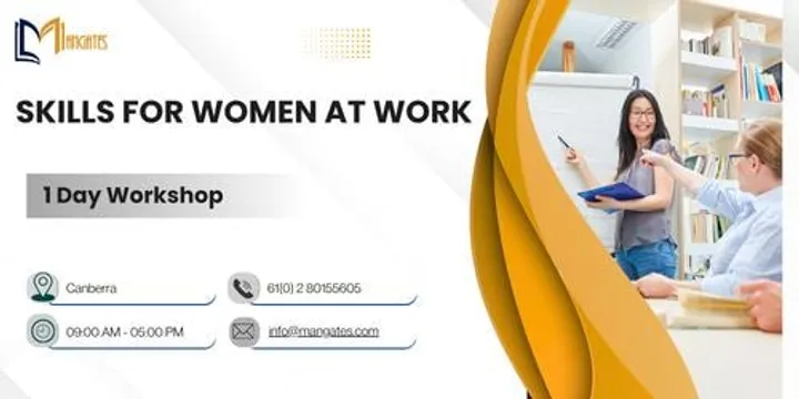 Skills for Women at Work: 1 Day Session in Canberra