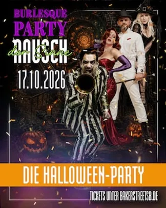 Burlesque Party "Rausch der Sinne" - Halloween Special