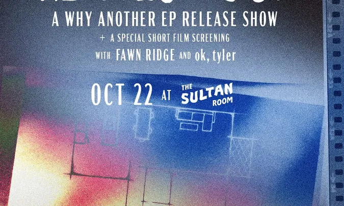 The Color Is Off: Why Another EP Release show with Fawn Ridge and ok,tyler
