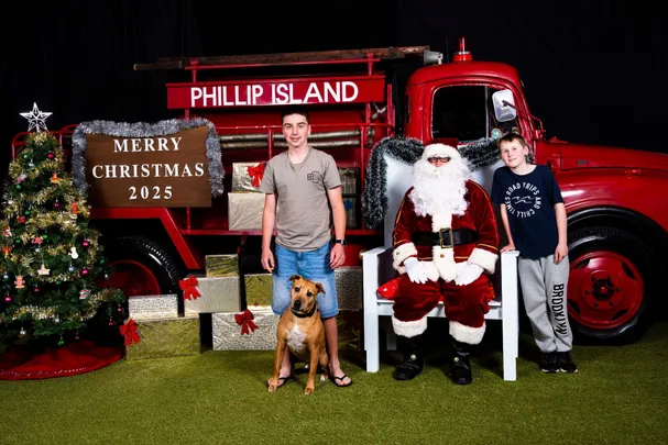 Phillip Island Fire Brigade Santa Photos 2026 Sunday