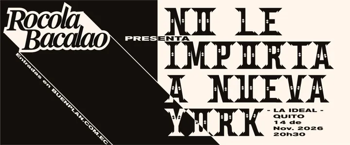 RoCola Bacalao presenta No le importa a Nueva York