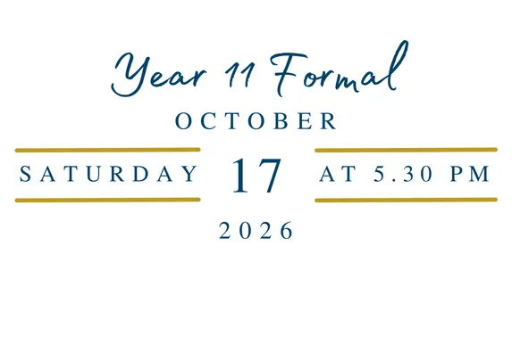 Year 11 Formal RSVP 2026