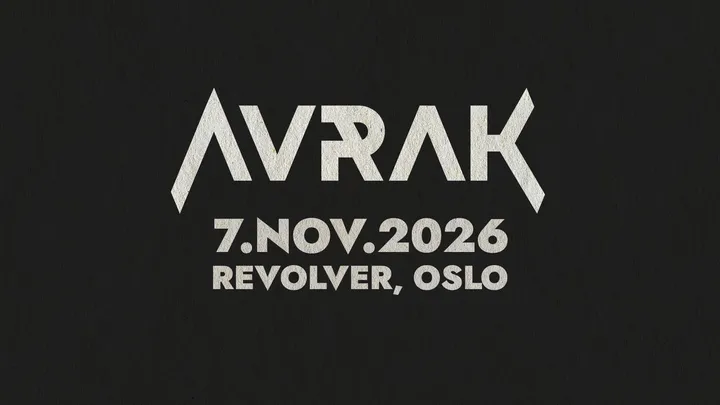 AVRAK Releasekonsert // supp.: Emanuel Desperados // Revolver