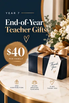 Year 7 End-of-Year Teacher Gifts 🎁