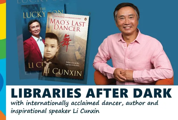 Libraries After Dark: Li Cunxin @Karratha Thurs 29 Oct 2026 (SOLD OUT)