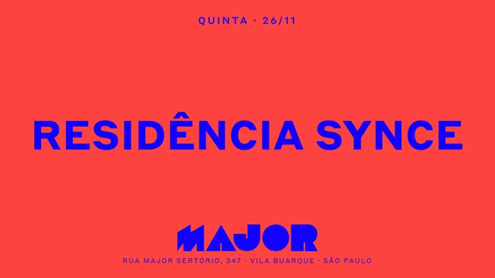 Major recebe Residência Synce