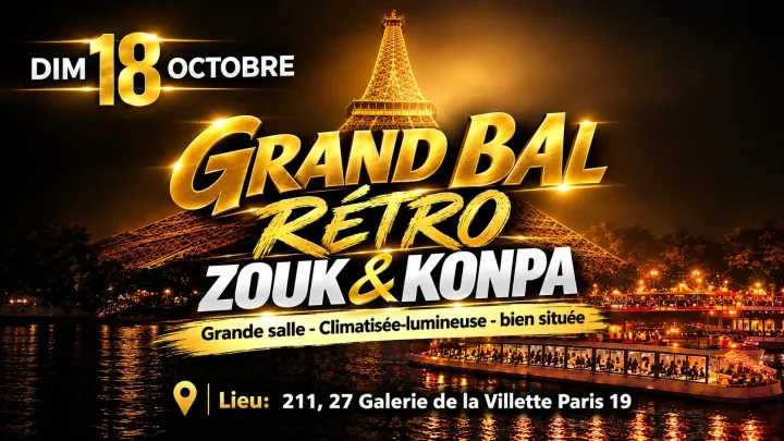 Grand Bal Rétro zouk et konpa Vs Gouyad