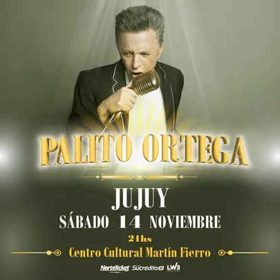 PALITO ORTEGA EN JUJUY 2026