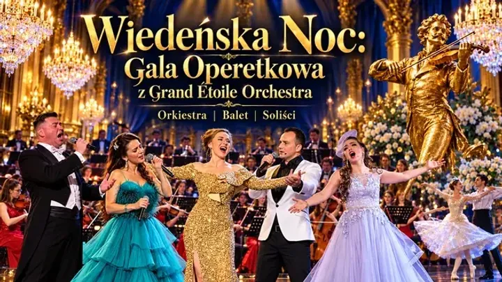 Wiedeńska Noc: Gala Operetkowa z Grand Étoile Orchestra