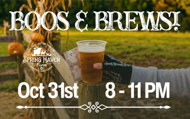 Boos and Brews at Spring Haven Farm