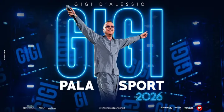 GIGI D'ALESSIO - PALASPORT 2026