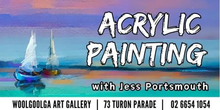 Acrylic Painting Class (10 Weeks) with Jess Portsmouth T4