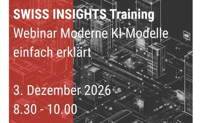 SI TRAINING: Webinar Überblick über moderne KI-Modelle