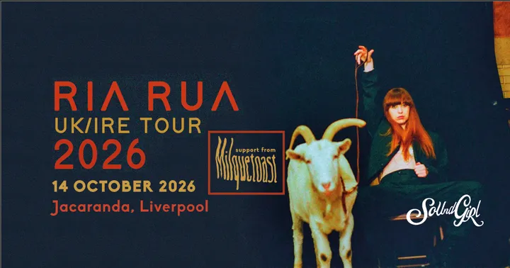 Milquetoast supporting Ria Rua